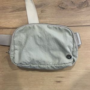 Gray Lululemon belt bag!!